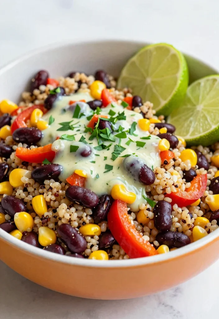 12 Vegan Black Bean Recipes for Easy Protein Meals 2 12 Vegan Black Bean Recipes for Easy Protein Meals 2. Black Bean and Quinoa Salad 0