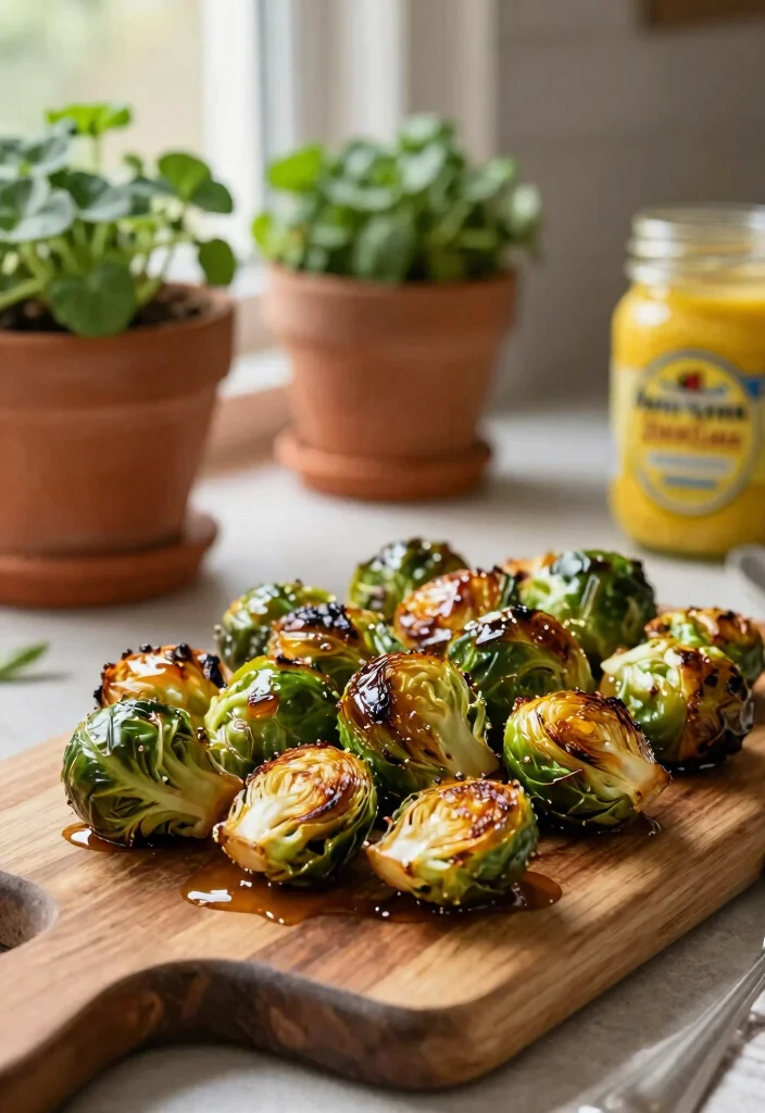 12 Vegan Brussels Sprout Recipes for Crispy Savory Sides 1 12 Vegan Brussels Sprout Recipes for Crispy Savory Sides 1. Maple Mustard Roasted Brussels Sprouts 0