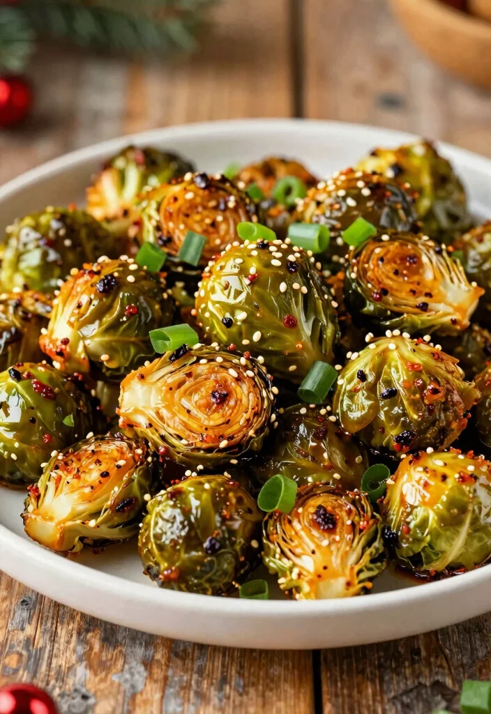 12 Vegan Brussels Sprout Recipes for Crispy Savory Sides 3 12 Vegan Brussels Sprout Recipes for Crispy Savory Sides 3. Spicy Sriracha Brussels Sprouts 0