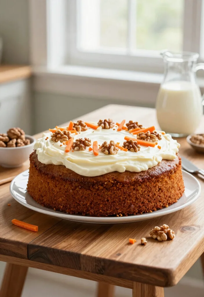 12 Vegan Cake Recipes for Soft Moist Plant Based Baking 4. Rich Carrot Cake 0