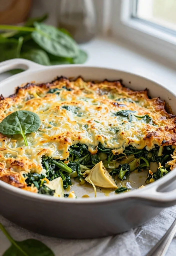 12 Vegan Casserole Recipes for Comforting Family Dinners 26 12 Vegan Casserole Recipes for Comforting Family Dinners 6. Spinach Artichoke Vegan Casserole 0