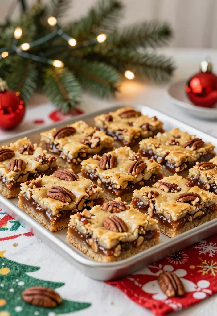 12 Vegan Christmas Recipes for a Festive Meatless Table 62 12 Vegan Christmas Recipes for a Festive Meatless Table 12. Maple Pecan Pie Bars 0