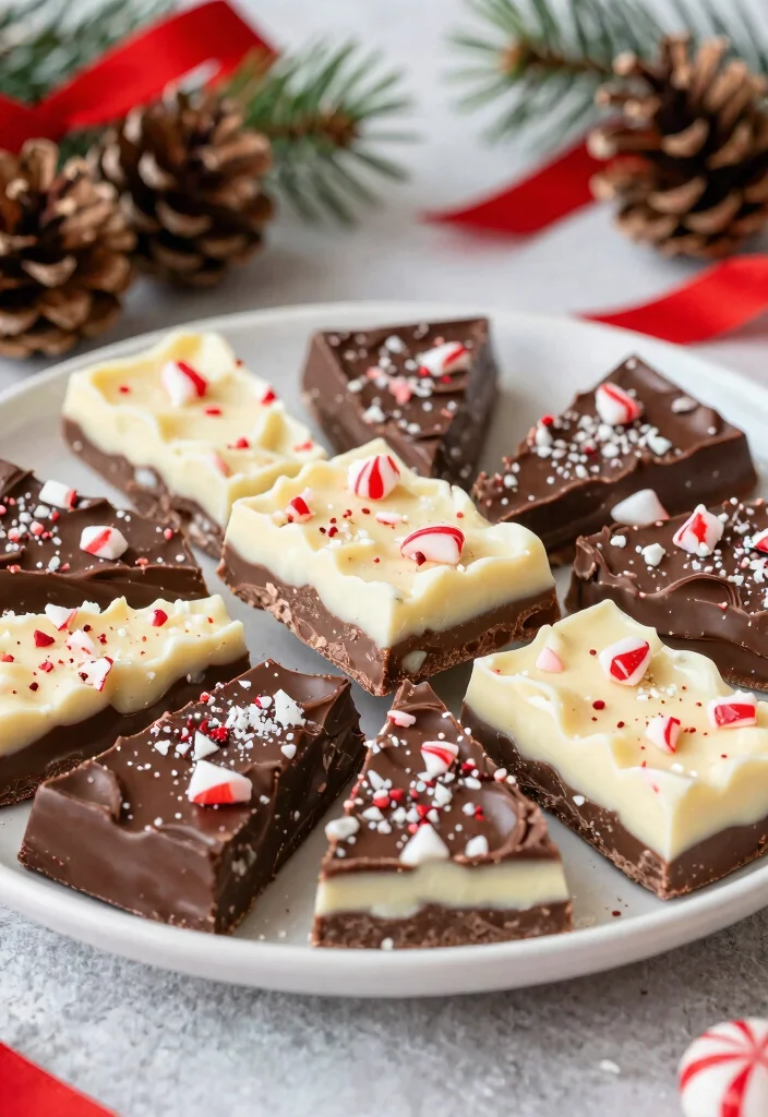 12 Vegan Christmas Recipes for a Festive Meatless Table 48 12 Vegan Christmas Recipes for a Festive Meatless Table 8. Vegan Chocolate Peppermint Bark 0