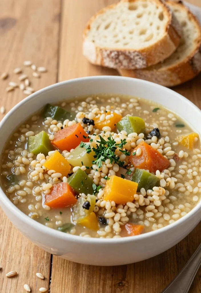 12 Vegan Crockpot Recipes for Easy Hands Off Cooking 50 12 Vegan Crockpot Recipes for Easy Hands Off Cooking 10. Rustic Vegetable Barley Stew 0