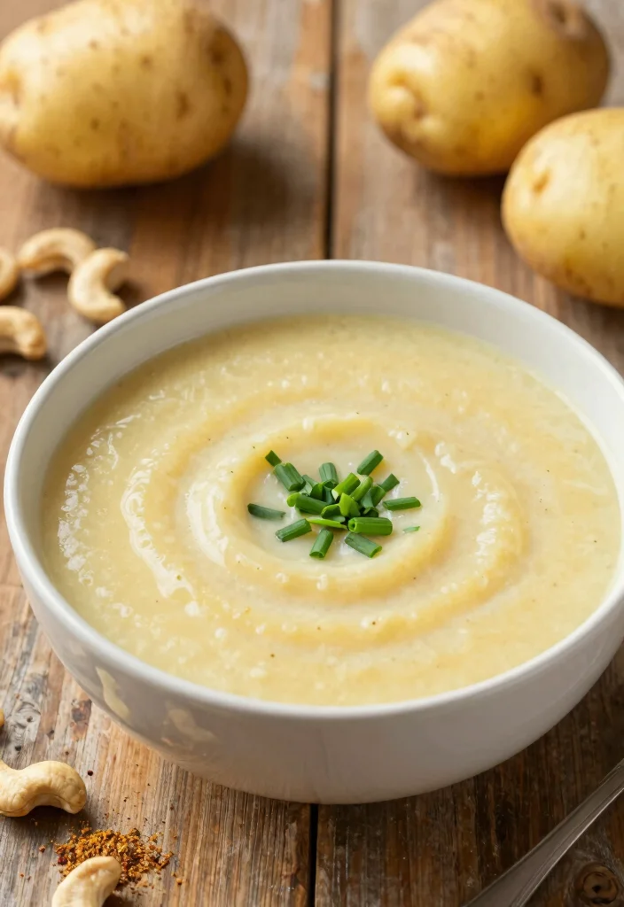 12 Vegan Crockpot Recipes for Easy Hands Off Cooking 3 12 Vegan Crockpot Recipes for Easy Hands Off Cooking 3. Creamy Vegan Potato Soup 0