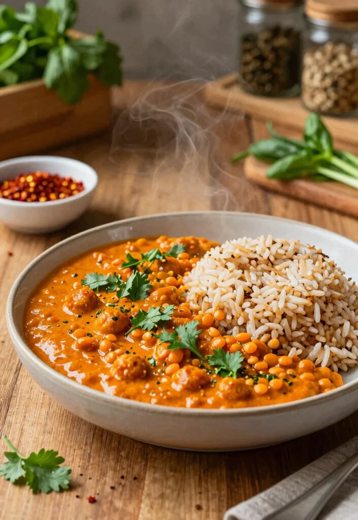 12 Vegan Curry Recipes with Rich Spiced Flavor 12 12 Vegan Curry Recipes with Rich Spiced Flavor 2. Spicy Lentil Curry 0