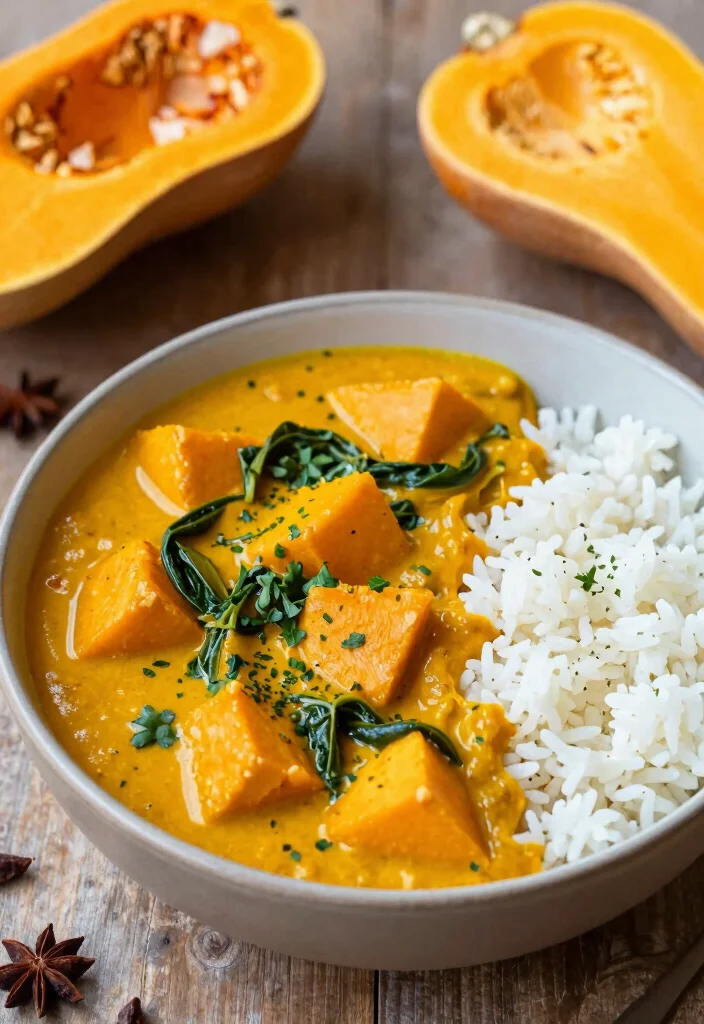 12 Vegan Curry Recipes with Rich Spiced Flavor 25 12 Vegan Curry Recipes with Rich Spiced Flavor 5. Butternut Squash Curry 0
