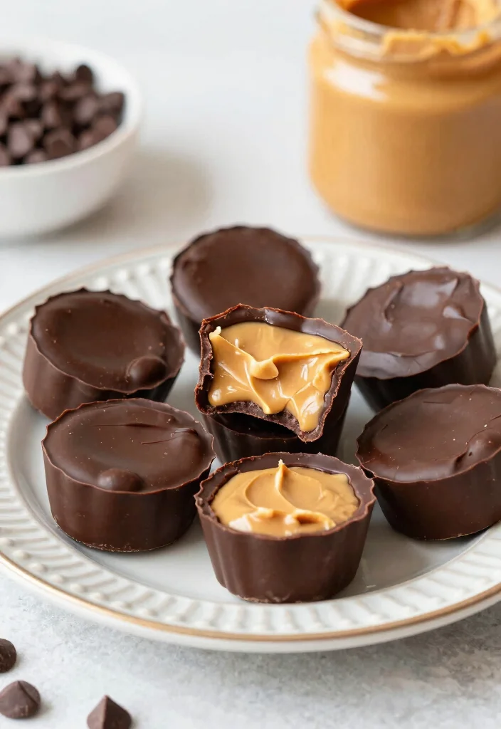 12 Vegan Dessert Recipes for Sweet Dairy Free Treats 48 12 Vegan Dessert Recipes for Sweet Dairy Free Treats 8. Peanut Butter Chocolate Cups 0