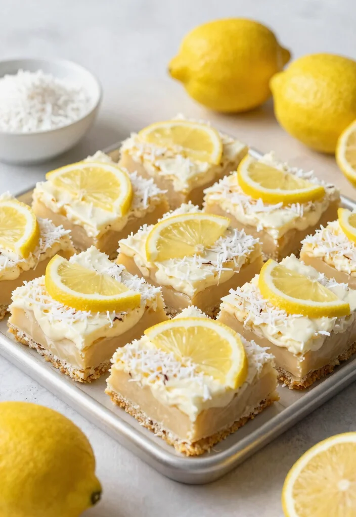 12 Vegan Dessert Recipes for Sweet Dairy Free Treats 59 12 Vegan Dessert Recipes for Sweet Dairy Free Treats 9. Lemon Coconut Bars 0