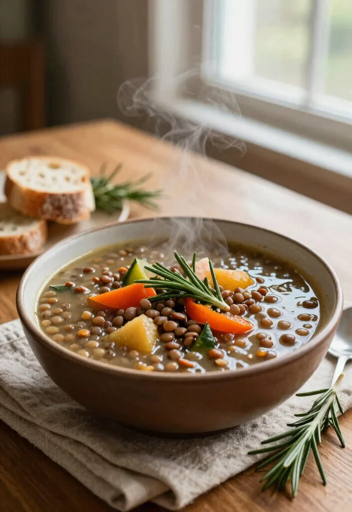 12 Vegan Dinner Recipes for Simple Weeknight Meals 3. Hearty Lentil Soup 0