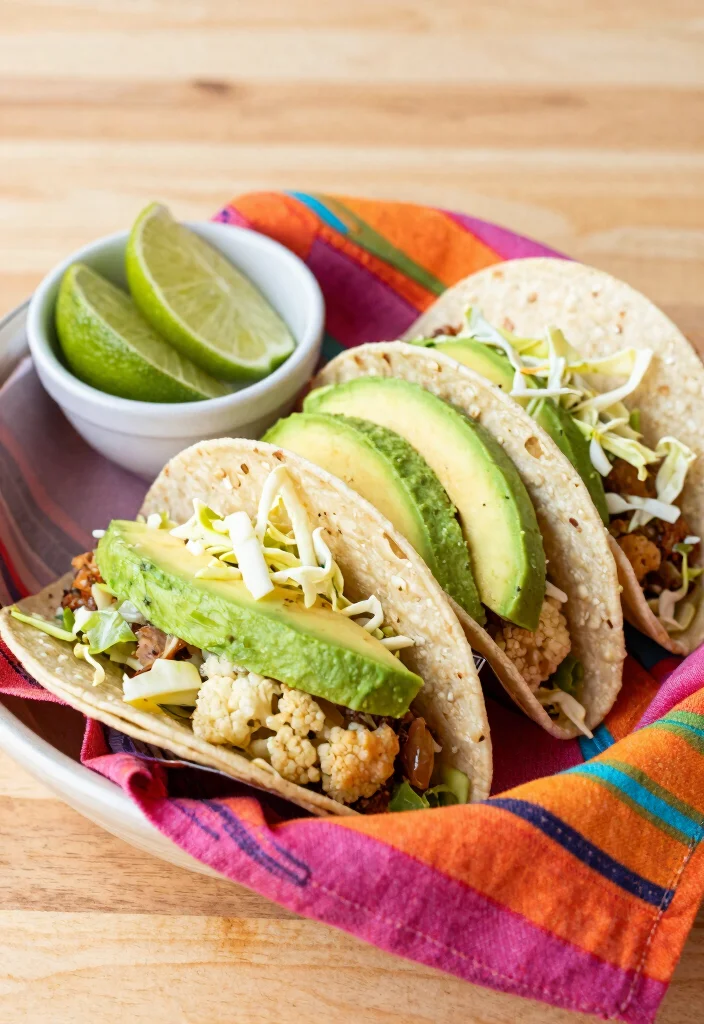 12 Vegan Dinner Recipes for Simple Weeknight Meals 8. Cauliflower Tacos 0