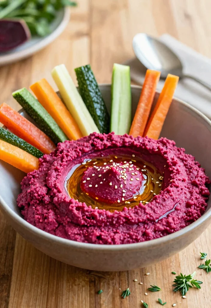 12 Vegan Easter Recipes for a Springtime Plant Based Feast 50 12 Vegan Easter Recipes for a Springtime Plant Based Feast 10. Beetroot Hummus 0