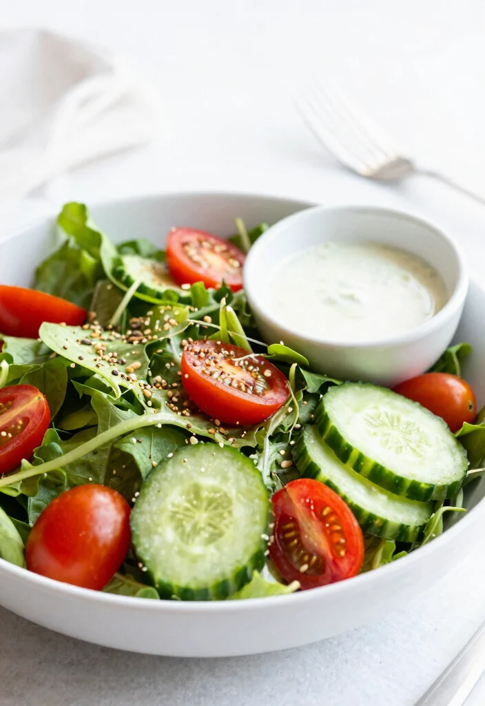 12 Vegan Food Recipes for Everyday Plant Based Living 11. Simple Green Salad 0