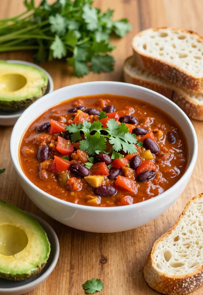 12 Vegan Food Recipes for Everyday Plant Based Living 6. Vegan Chili 0