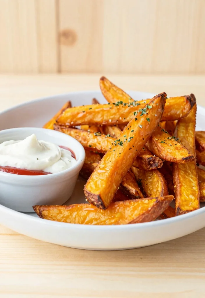 12 Vegan Food Recipes for Everyday Plant Based Living 8. Baked Sweet Potato Fries 0