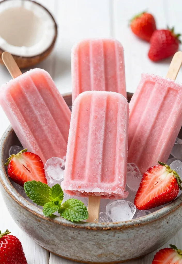 12 Vegan Gluten Free Recipes for Clean Plant-Based Eating 40 12 Vegan Gluten Free Recipes for Clean Plant Based Eating 10. Strawberry Coconut Popsicles 0