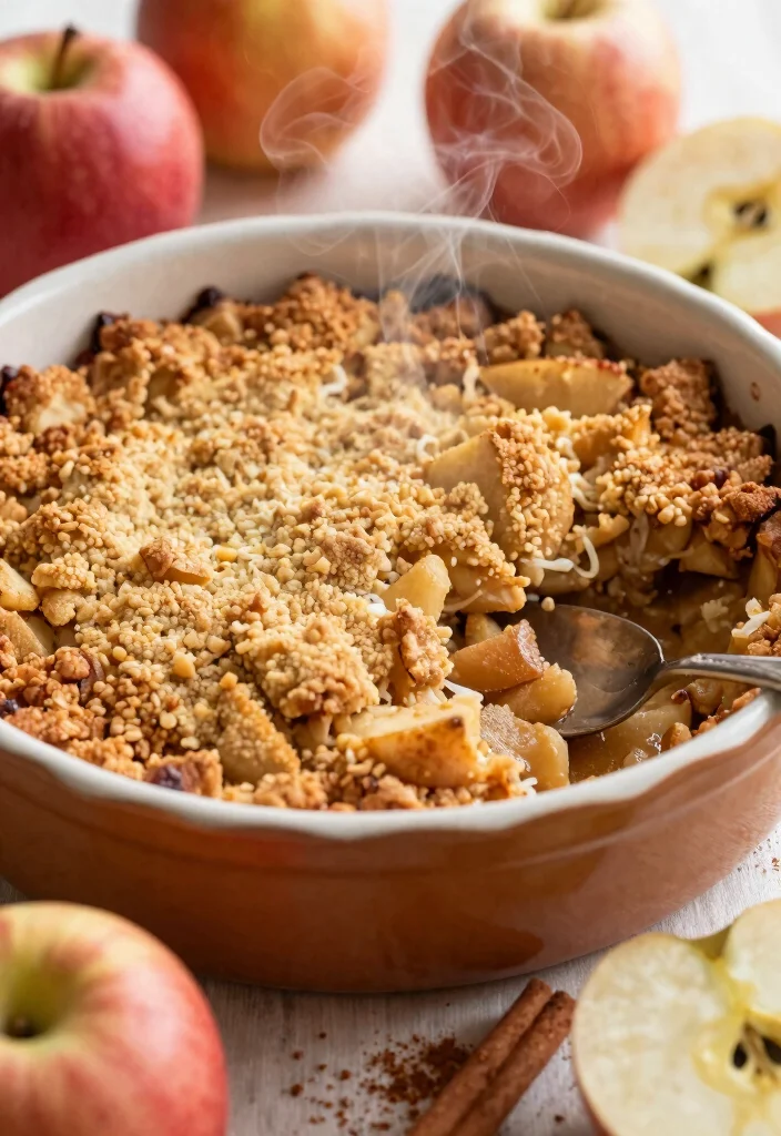 12 Vegan Gluten Free Recipes for Clean Plant-Based Eating 52 12 Vegan Gluten Free Recipes for Clean Plant Based Eating 12. Spiced Apple Crumble 0
