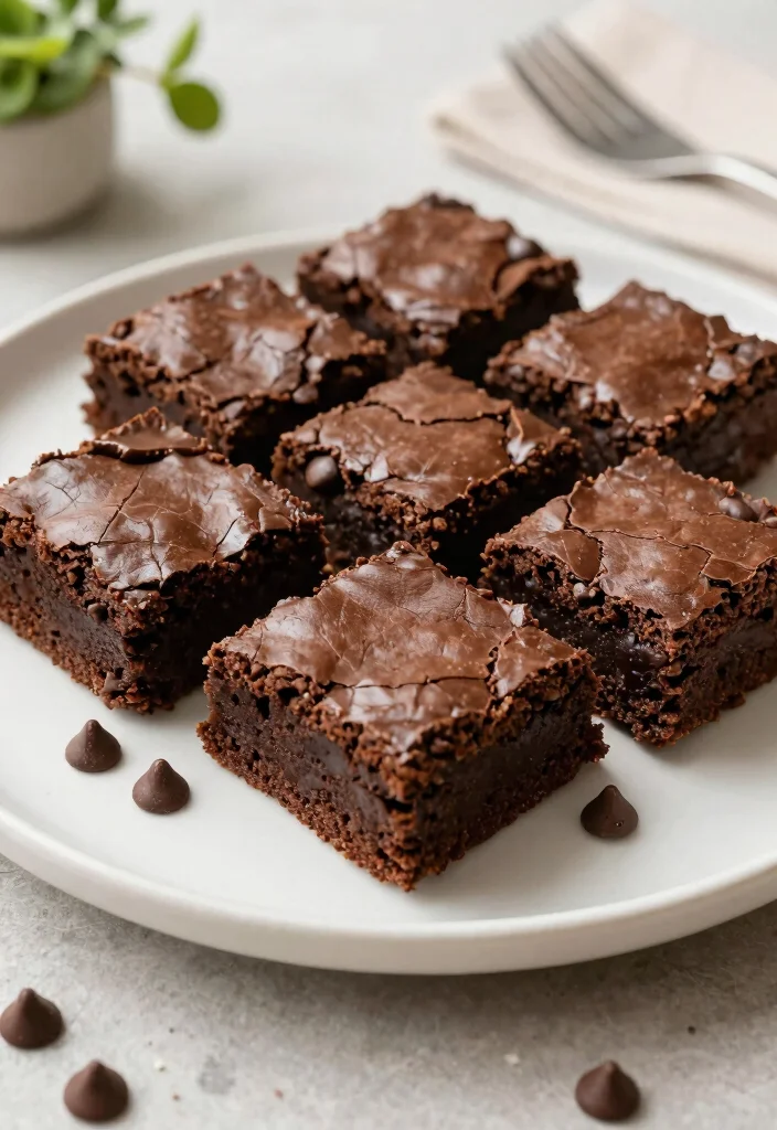 12 Vegan Gluten Free Recipes for Clean Plant-Based Eating 6 12 Vegan Gluten Free Recipes for Clean Plant Based Eating 6. Vegan Chocolate Chip Brownies 0