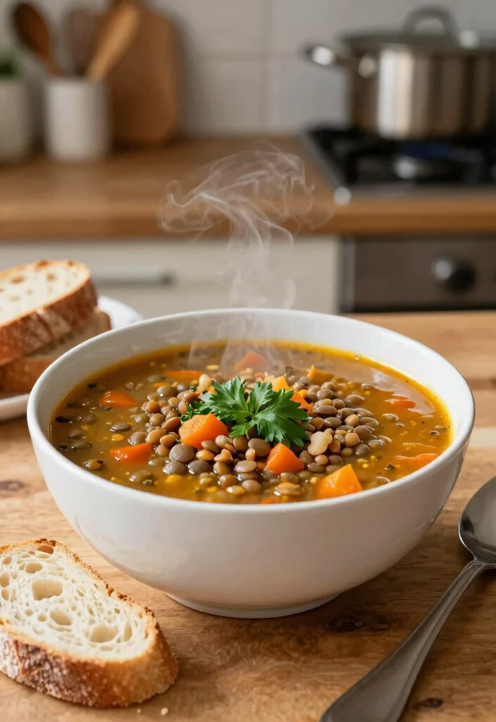 12 Vegan Instant Pot Recipes for Fast Easy Cooking 14 12 Vegan Instant Pot Recipes for Fast Easy Cooking 4. Lentil Soup 0