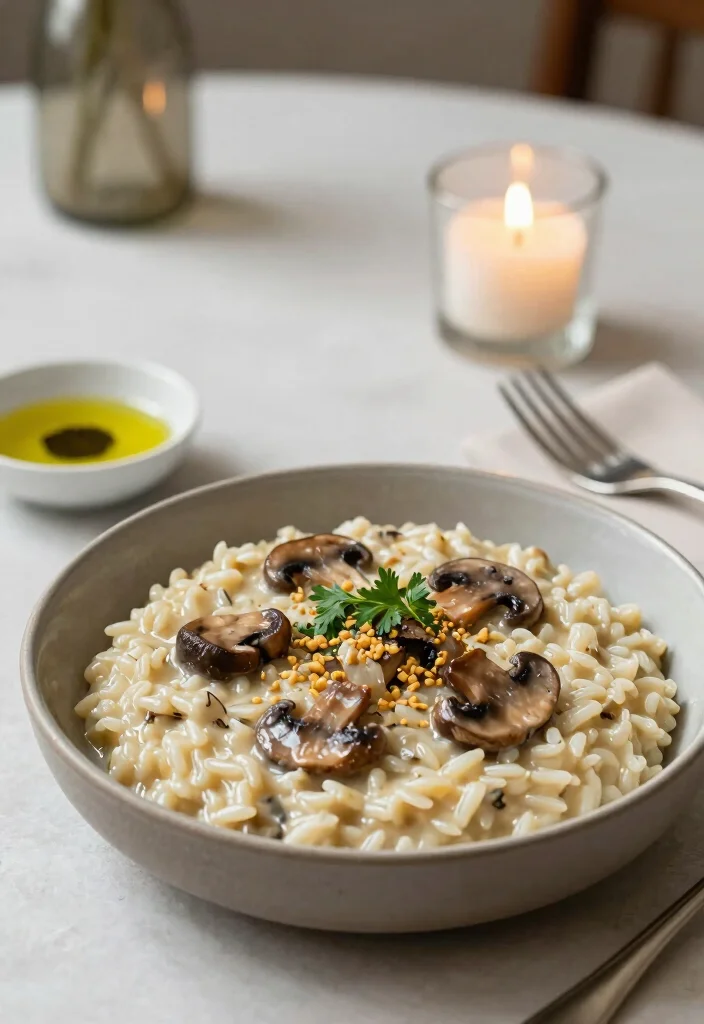 12 Vegan Instant Pot Recipes for Fast Easy Cooking 26 12 Vegan Instant Pot Recipes for Fast Easy Cooking 6. Creamy Vegan Mushroom Risotto 0