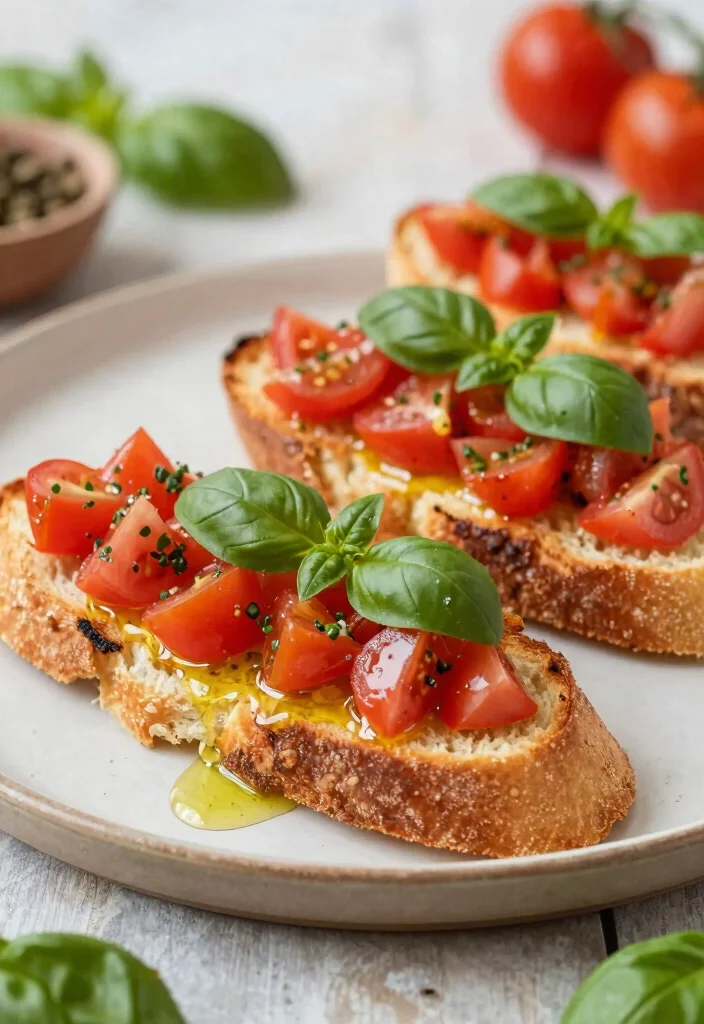 12 Vegan Italian Recipes with Classic Comfort Flavor 11. Vegan Bruschetta 0
