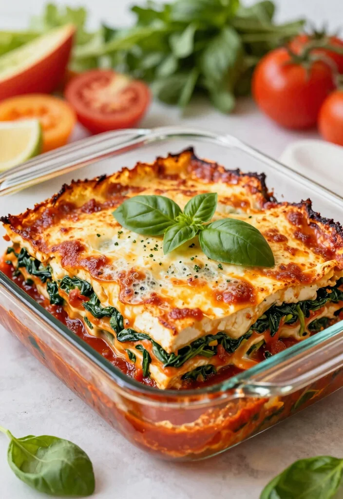 12 Vegan Italian Recipes with Classic Comfort Flavor 4. Vegan Lasagna with Spinach and Tofu 0