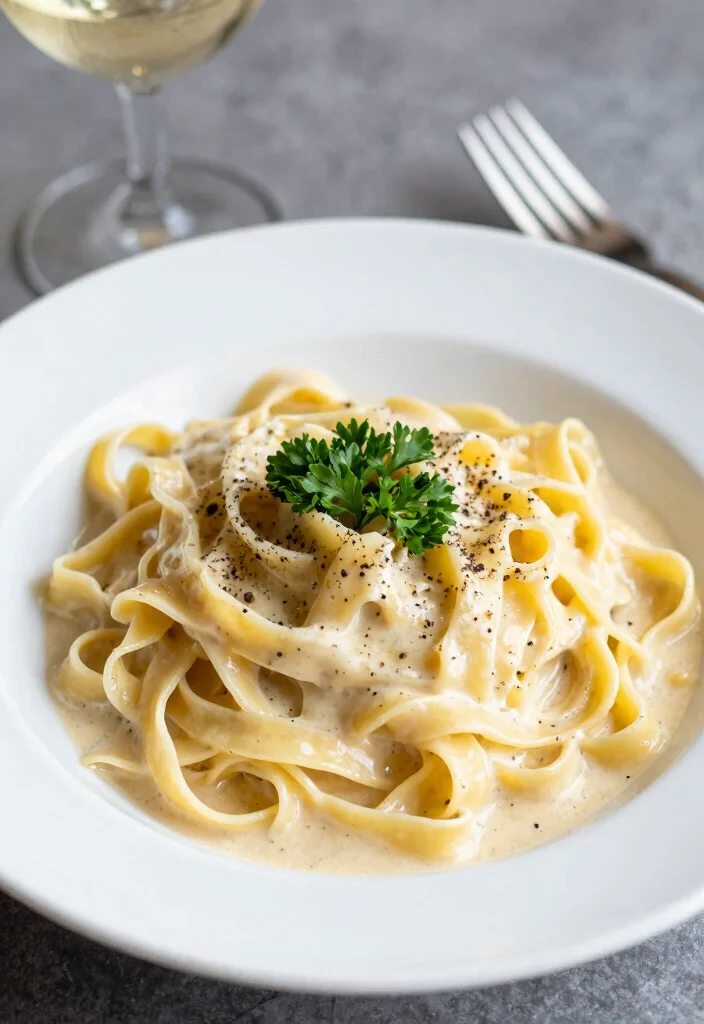 12 Vegan Italian Recipes with Classic Comfort Flavor 9. Vegan Fettuccine Alfredo 0