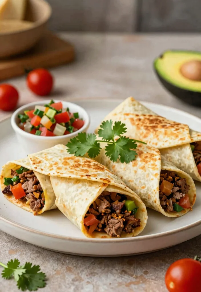 12 Vegan Mexican Recipes with Bold Plant Based Flavor 5. Meatless Burritos 0