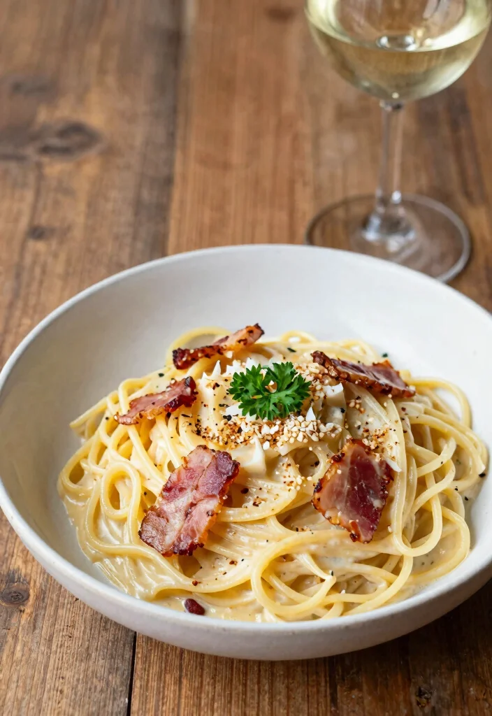 12 Vegan Pasta Recipes for Comforting Meatless Dinners 12. Vegan Carbonara 0