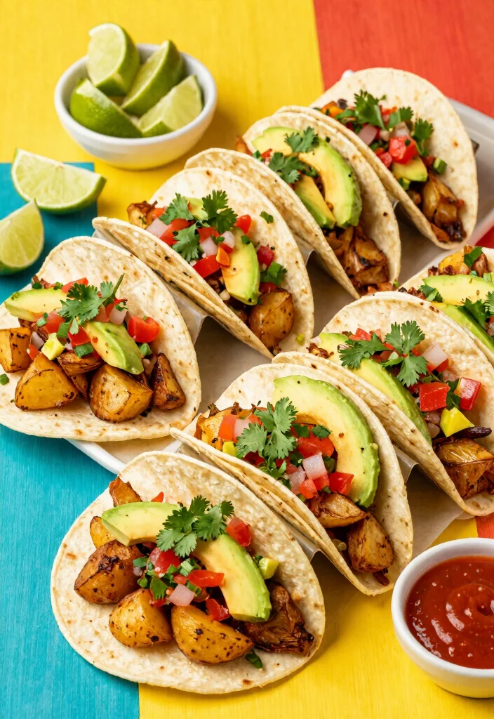 12 Vegan Potato Recipes for Simple Budget Friendly Meals 5. Vegan Potato Tacos 0 1