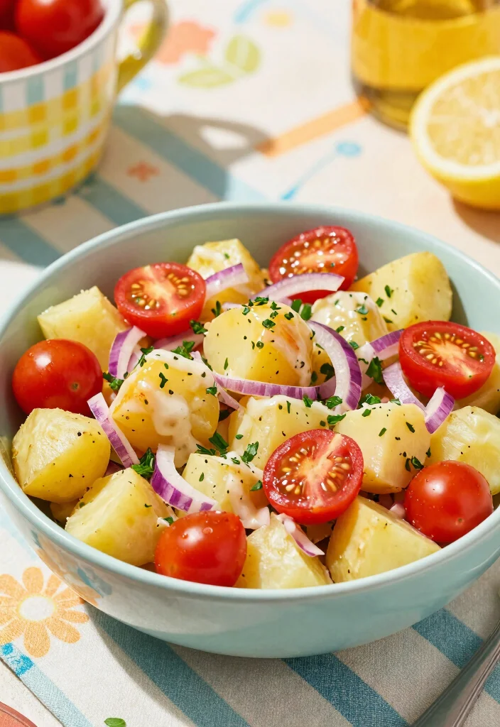 12 Vegan Potato Recipes for Simple Budget Friendly Meals 6. Potato Salad with a Twist 0 1