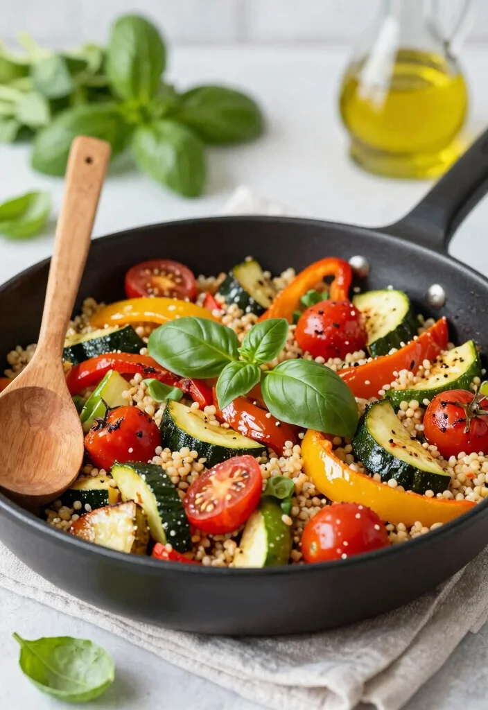 12 Vegan Recipes for Easy Flavorful Plant Based Cooking 2. One Pan Italian Quinoa 0