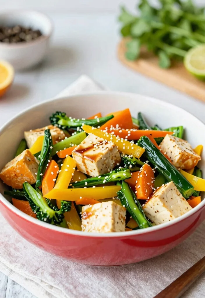 12 Vegan Recipes for Easy Flavorful Plant Based Cooking 8. Vegetable Stir Fry with Tofu 0