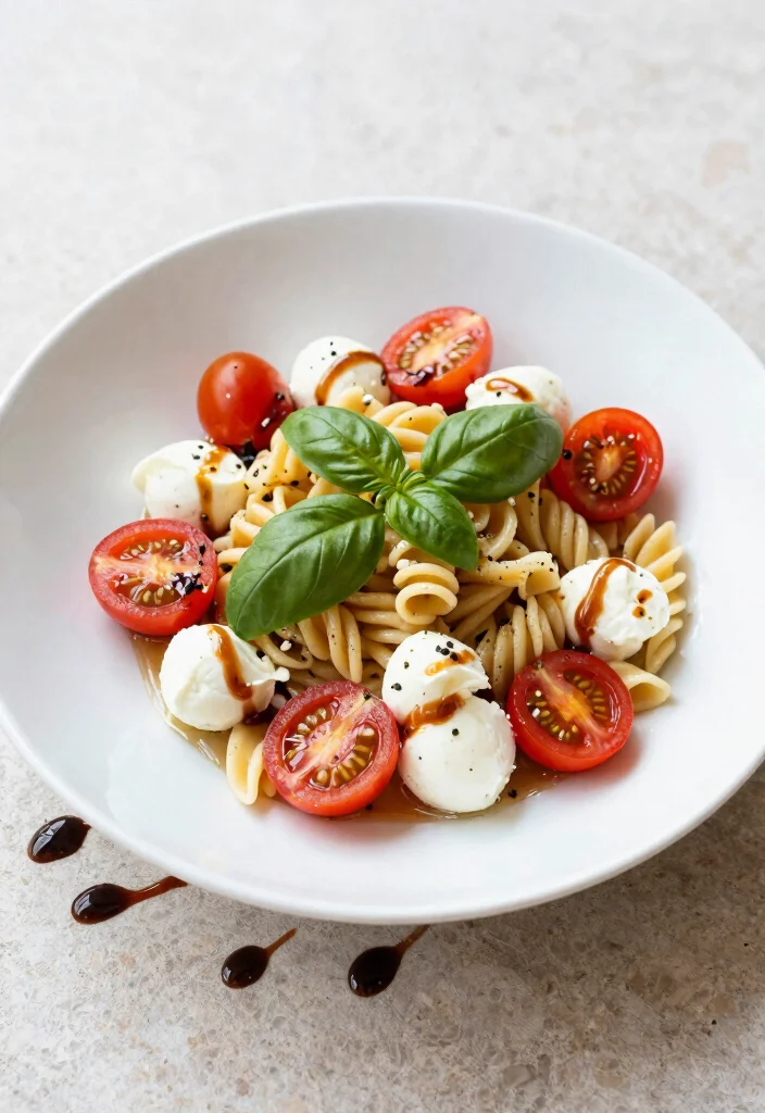 12 Vegan Salad Recipes for Fresh Everyday Meals 26 12 Vegan Salad Recipes for Fresh Everyday Meals 6. Caprese Pasta Salad 0