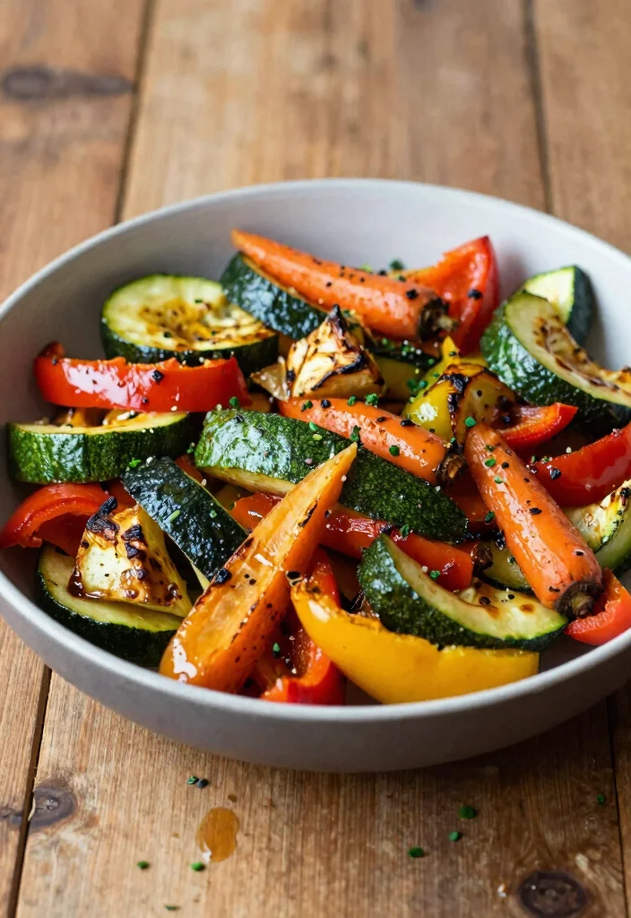 12 Vegan Salad Recipes for Fresh Everyday Meals 37 12 Vegan Salad Recipes for Fresh Everyday Meals 7. Roasted Vegetable Salad 0