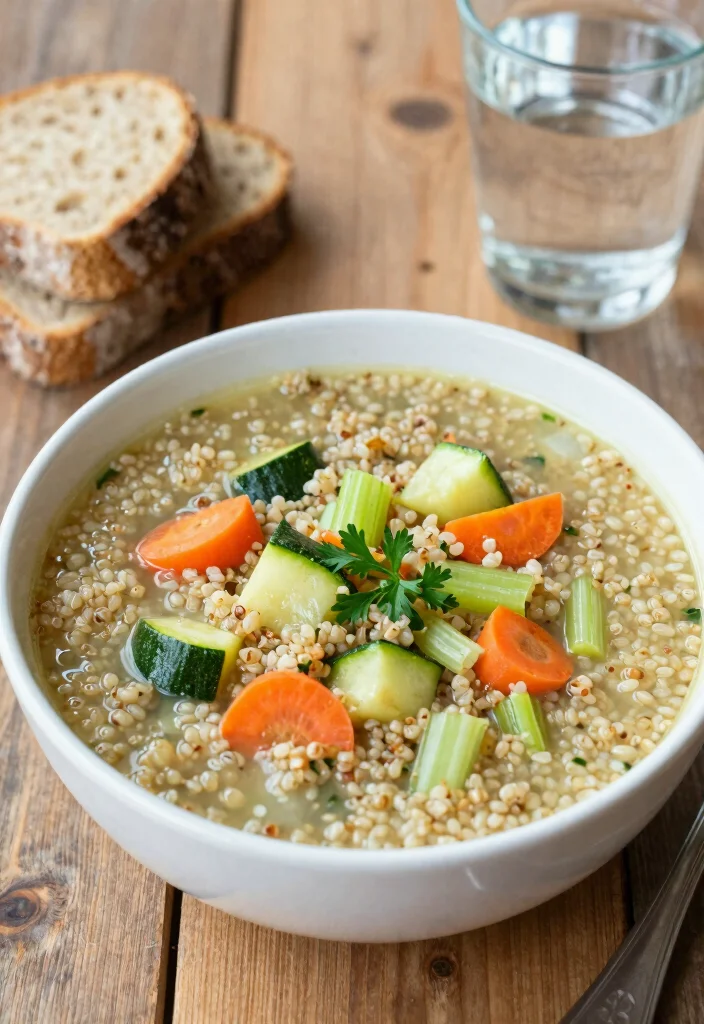 12 Vegan Soup Recipes for Cozy Nourishing Bowls 35 12 Vegan Soup Recipes for Cozy Nourishing Bowls 5. Vegetable Quinoa Soup 0