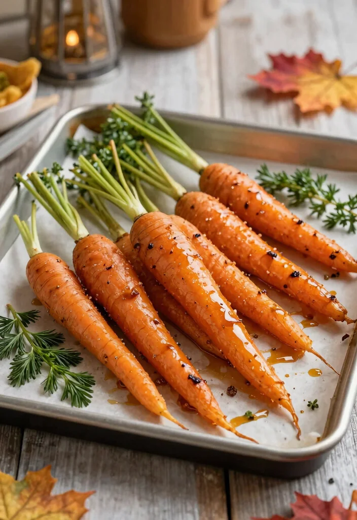12 Vegan Thanksgiving Recipes for a Plant Based Holiday Table 8. Maple Roasted Carrots 0