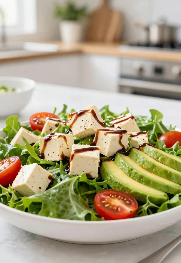 12 Vegan Tofu Recipes for Easy Protein Packed Meals 10. Tofu Salad Fresh and Crunchy 0