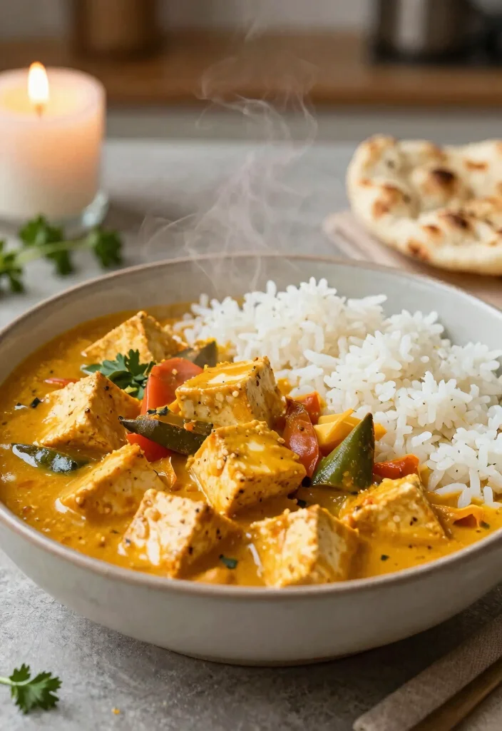 12 Vegan Tofu Recipes for Easy Protein Packed Meals 11. Tofu Curry Warm and Comforting 0