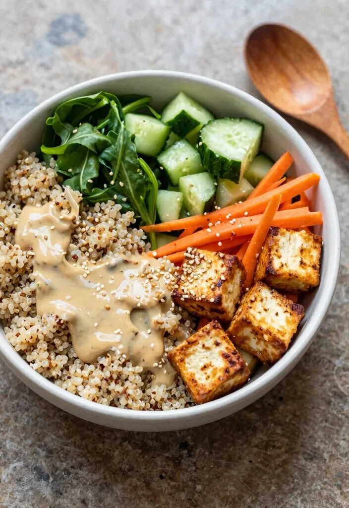 12 Vegan Tofu Recipes for Easy Protein Packed Meals 4. Tofu Buddha Bowl A Nourishing Delight 0