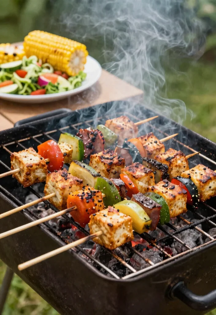 12 Vegan Tofu Recipes for Easy Protein Packed Meals 6. Tofu and Vegetable Kebabs Grill Time 0