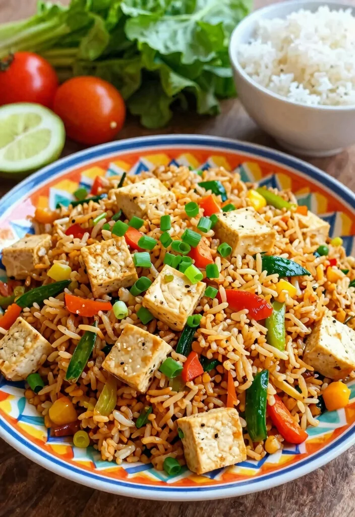 12 Vegan Tofu Recipes for Simple Plant-Based Meals 49 12 Vegan Tofu Recipes for Simple Plant Based Meals 9. Tofu and Vegetable Fried Rice 0