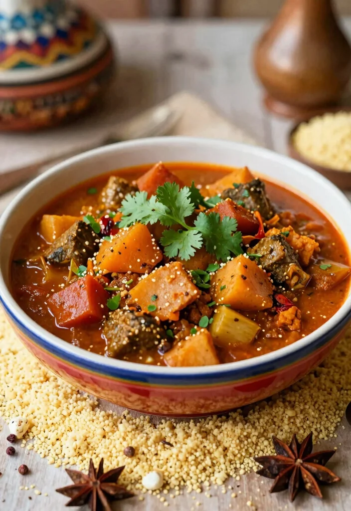 12 Vegan Winter Recipes for Cozy Comfort Food 11. Moroccan Vegetable Stew 0
