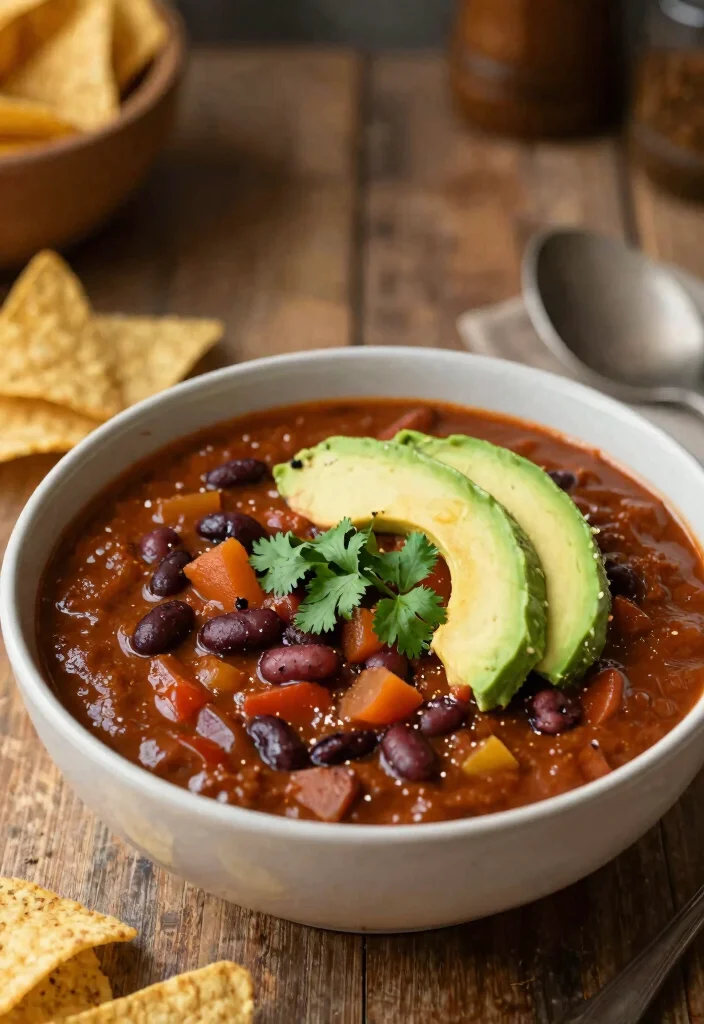 12 Vegan Winter Recipes for Cozy Comfort Food 12. Vegan Chili 0