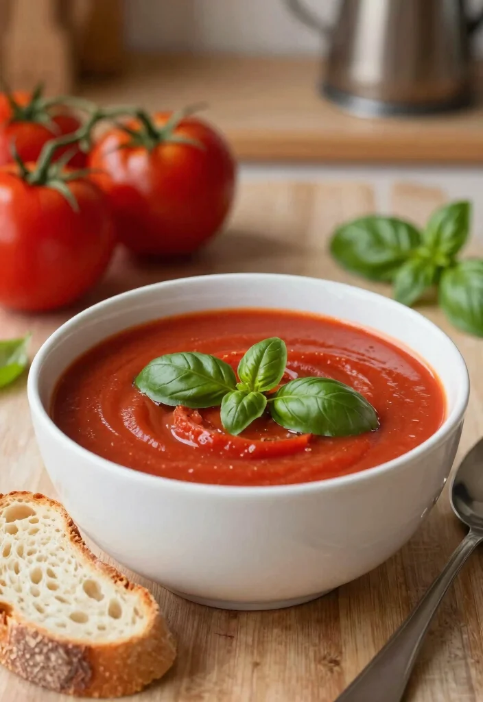 12 Vegan Winter Recipes for Cozy Comfort Food 6. Tomato Basil Soup 0