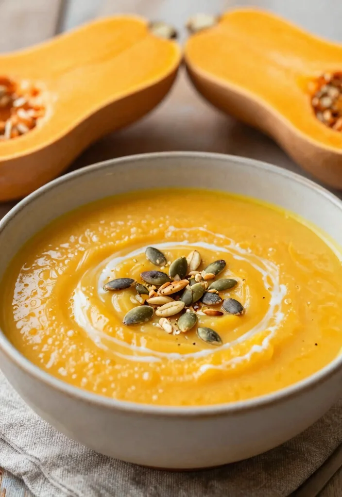 12 Vegan Winter Recipes for Cozy Comfort Food 7. Butternut Squash Soup 0