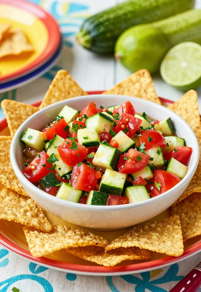 12 Vegan Zucchini Recipes for Light Seasonal Cooking 7. Spicy Zucchini Salsa 0