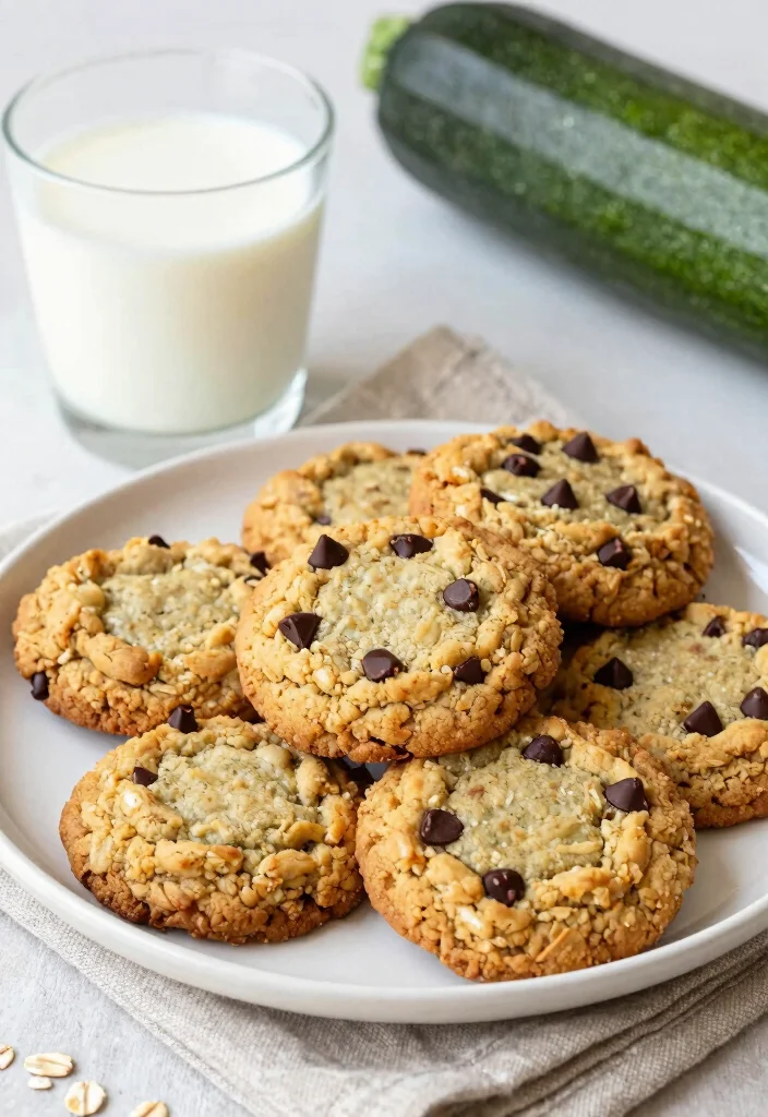 12 Vegan Zucchini Recipes for Light Seasonal Cooking 9. Zucchini Oatmeal Cookies 0