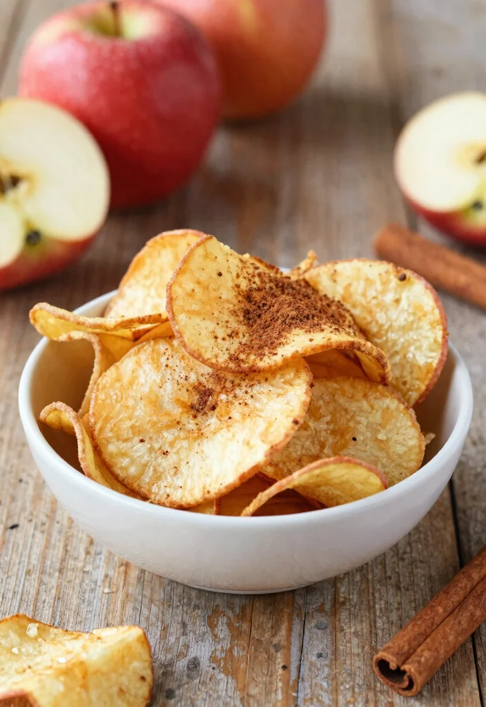 12 Vegetarian Air Fryer Recipes for Quick Cooking 40 12 Vegetarian Air Fryer Recipes for Quick Cooking 10. Air Fryer Apple Chips 0