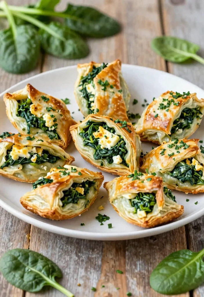 12 Vegetarian Air Fryer Recipes for Quick Cooking 37 12 Vegetarian Air Fryer Recipes for Quick Cooking 7. Air Fryer Spinach and Feta Pastry 0